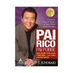 Capa do livro “Pai Rico, Pai Pobre” de Robert T. Kiyosaki, com a imagem do autor sorrindo, ao lado do título em destaque. Edição comemorativa de 20 anos, atualizada e ampliada, com foco em educação financeira e o que os ricos ensinam a seus filhos sobre dinheiro.